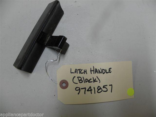 KITCHEN AID DISHWASHER 9741857 LATCH HANDLE USED PART ASSEMBLY KITCHEN AID DISHWASHER 9741857 LATCH HANDLE USED PART ASSEMBLY